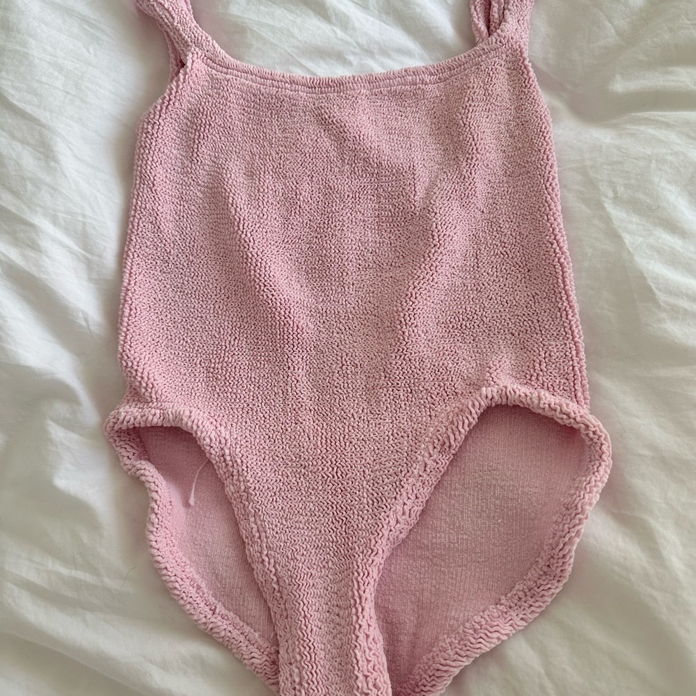 Hunza G Square Neck Bathing Suit